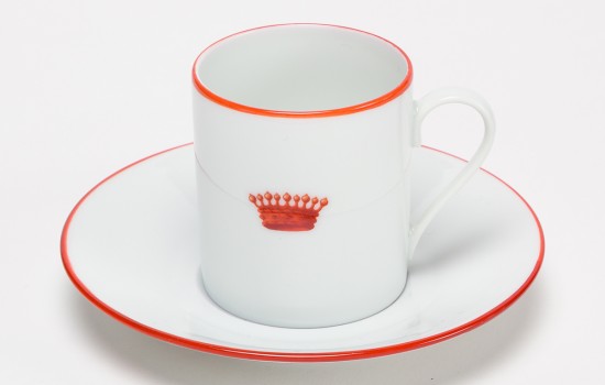 Couronnes Tasse à Café Orange - OrangeCrown Coffee Cup