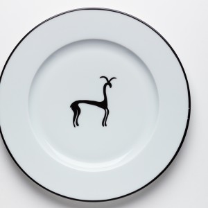Gazelle Grande Assiette - Dinner Plate
