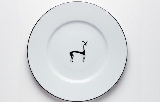 Gazelle Plat - Round Plate