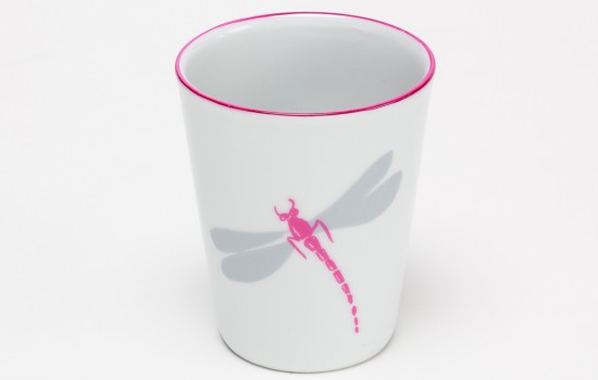 Libellules Gobelet Rose - Pink Dragonfly Tumbler