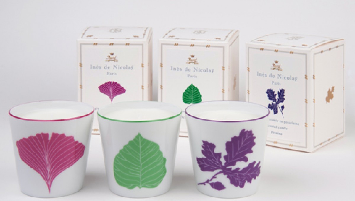 Bougies Parfumées Photophores  Feuilles Scented Candles Leaves
